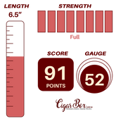 Flor de Las Antillas 10th Anniversary - 6.5" x 52rg